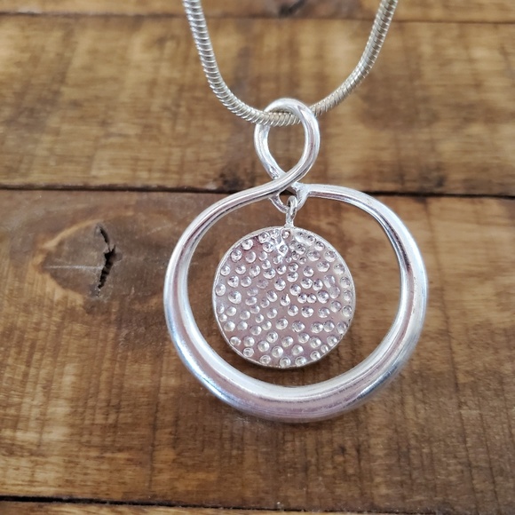 🇺🇸Silver Pendant Necklace - Picture 6 of 7